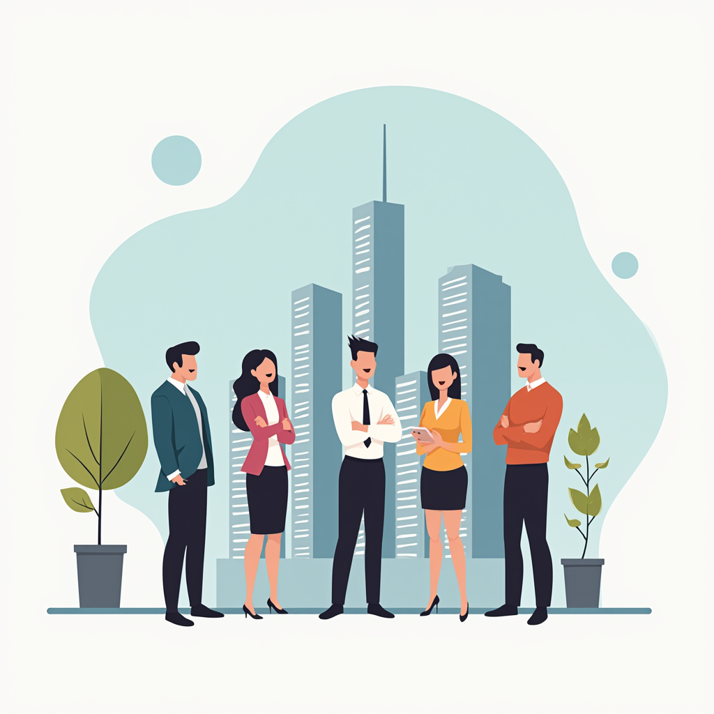 Illustration of the AIAP membership community